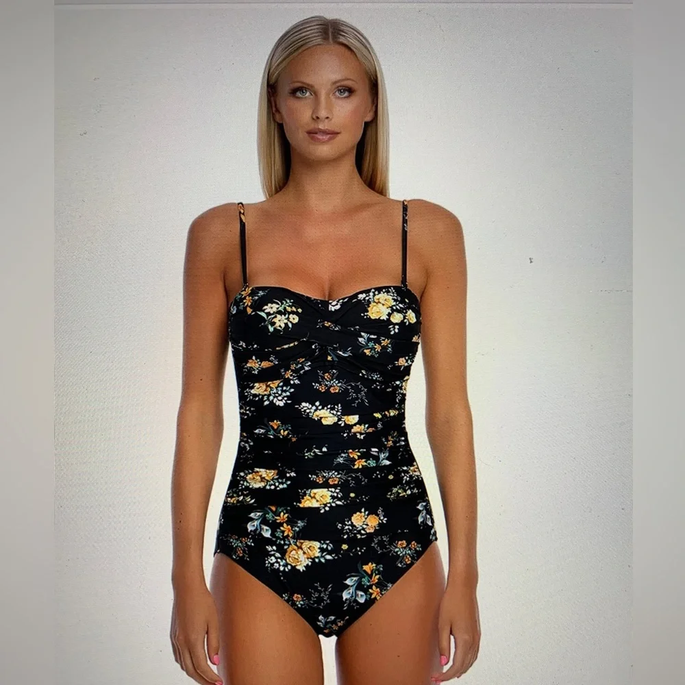 RELLECIGA Women’s One Piece Swimsuit - Picture 1 of 8